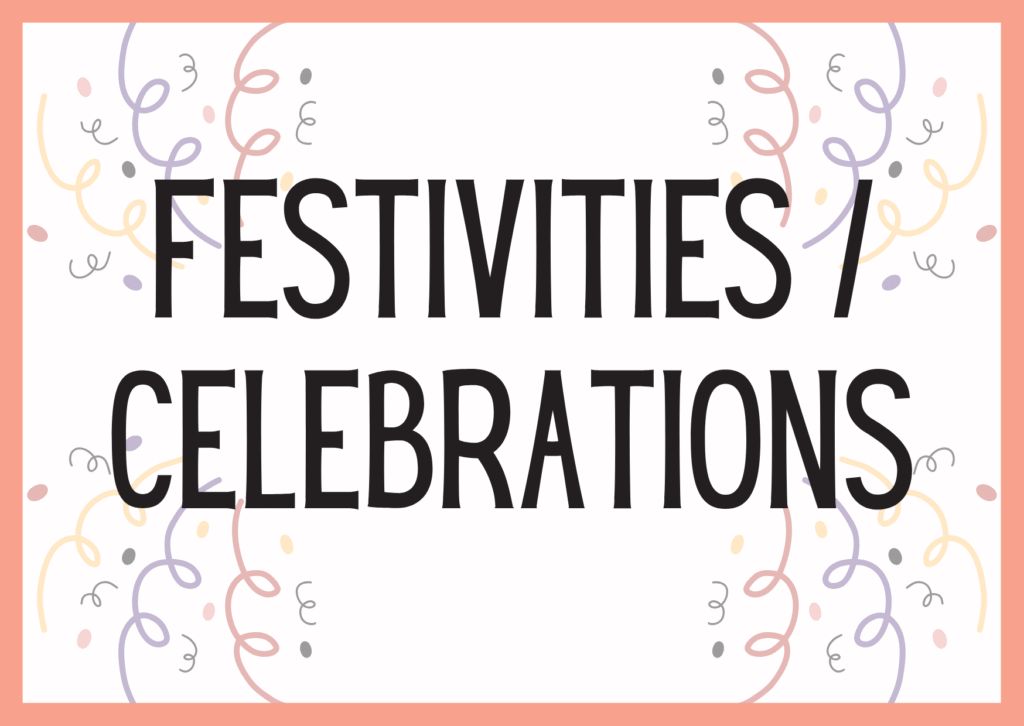 FESTIVITIES