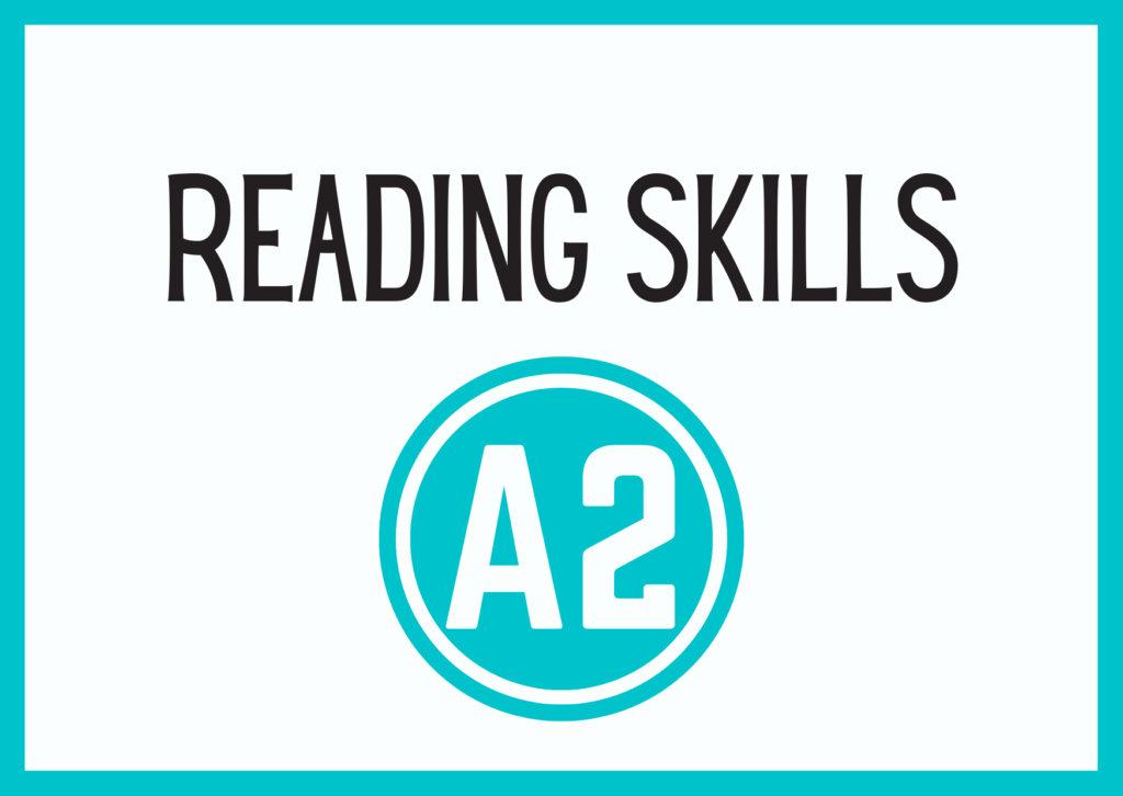 reading skills a2