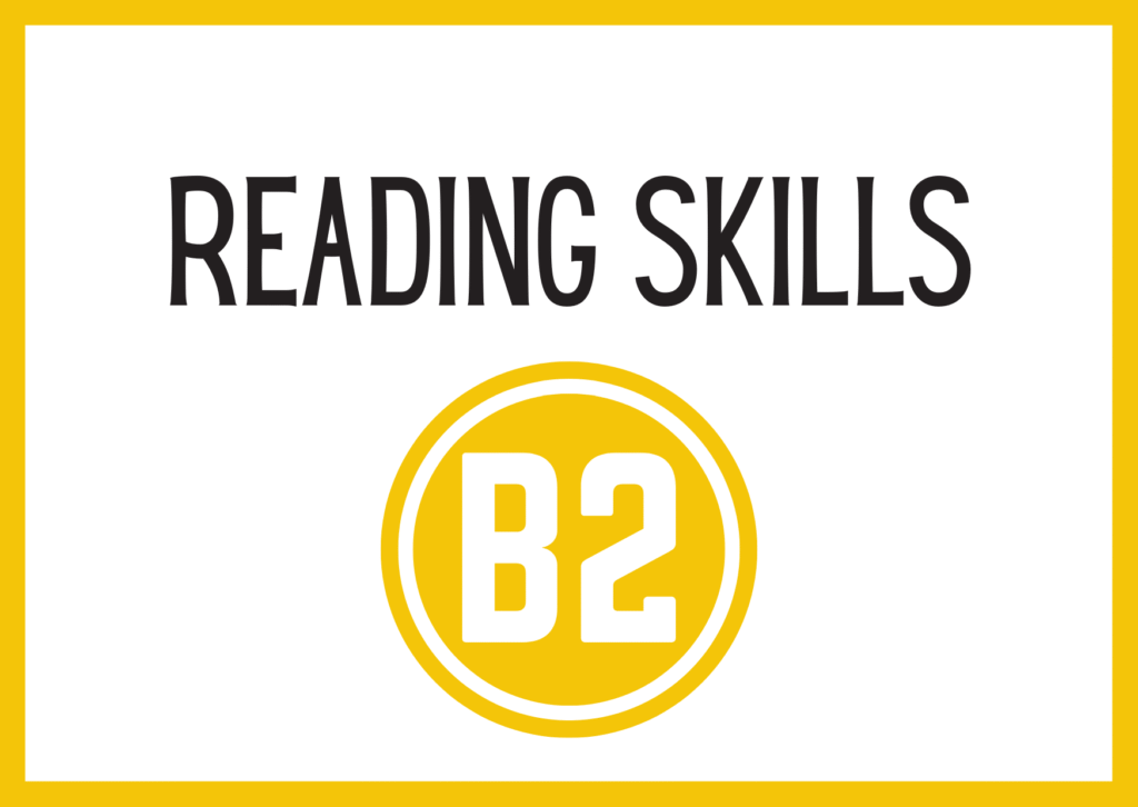 READING SKILLS B2